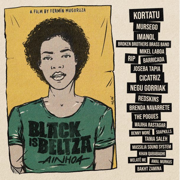 Portada de la banda sonora de Black is Beltza 2 Ainhoa