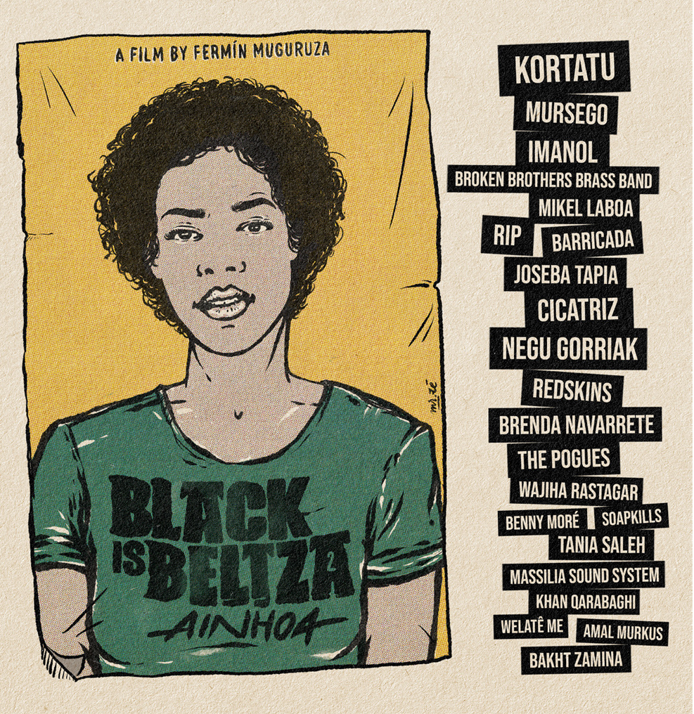 Portada de la banda sonora de Black is Beltza 2 Ainhoa