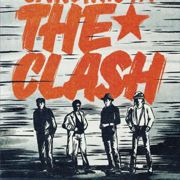 Replica del cartel de The Clash para la película Black is Beltza II Ainhoa