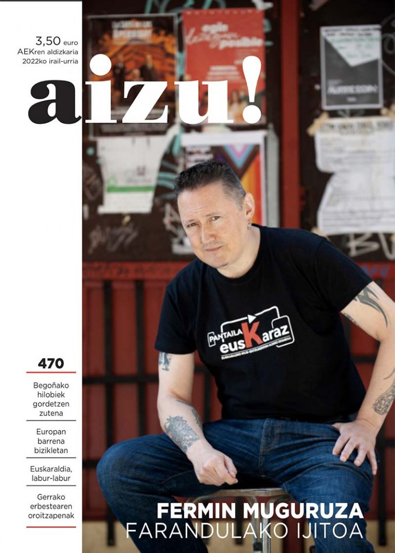 Aizu! Aldizkariaren azala