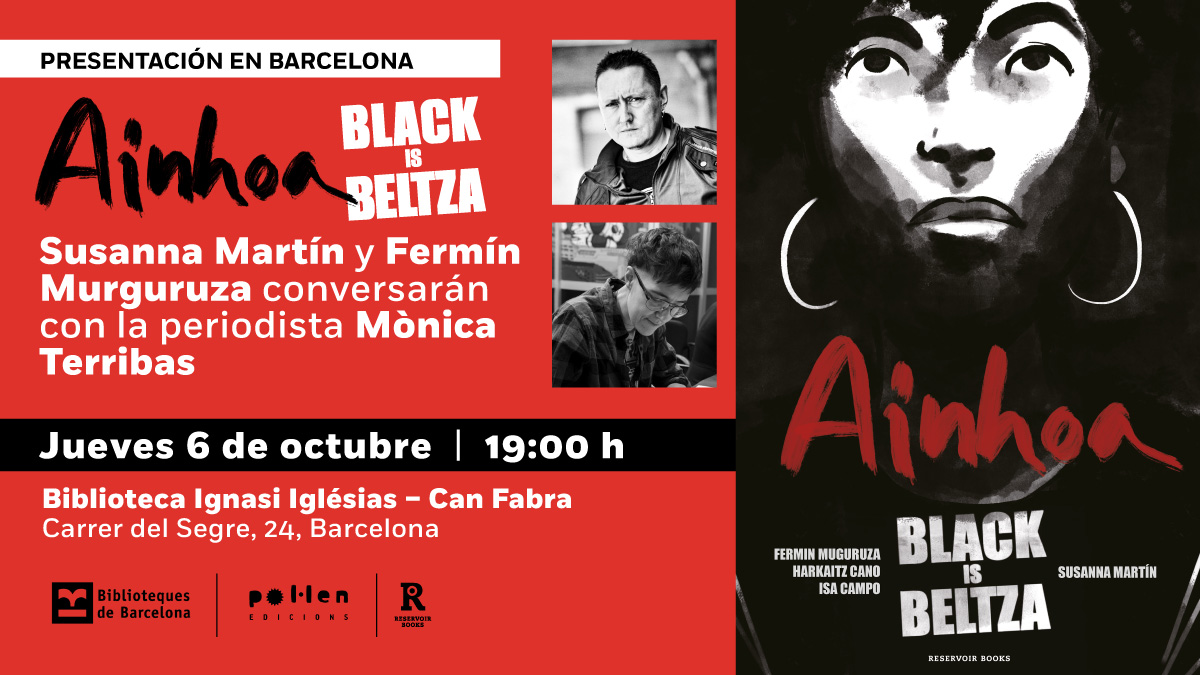 Black is Beltza II: Ainhoa - Nobela Gráfica presentación