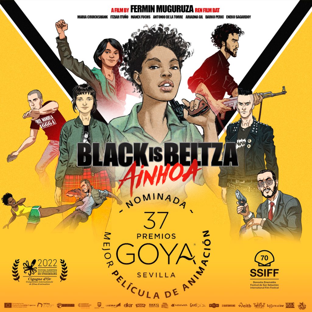 Black is Beltza II: Ainhoa - Goya sarien 37.edizioaren autagaia