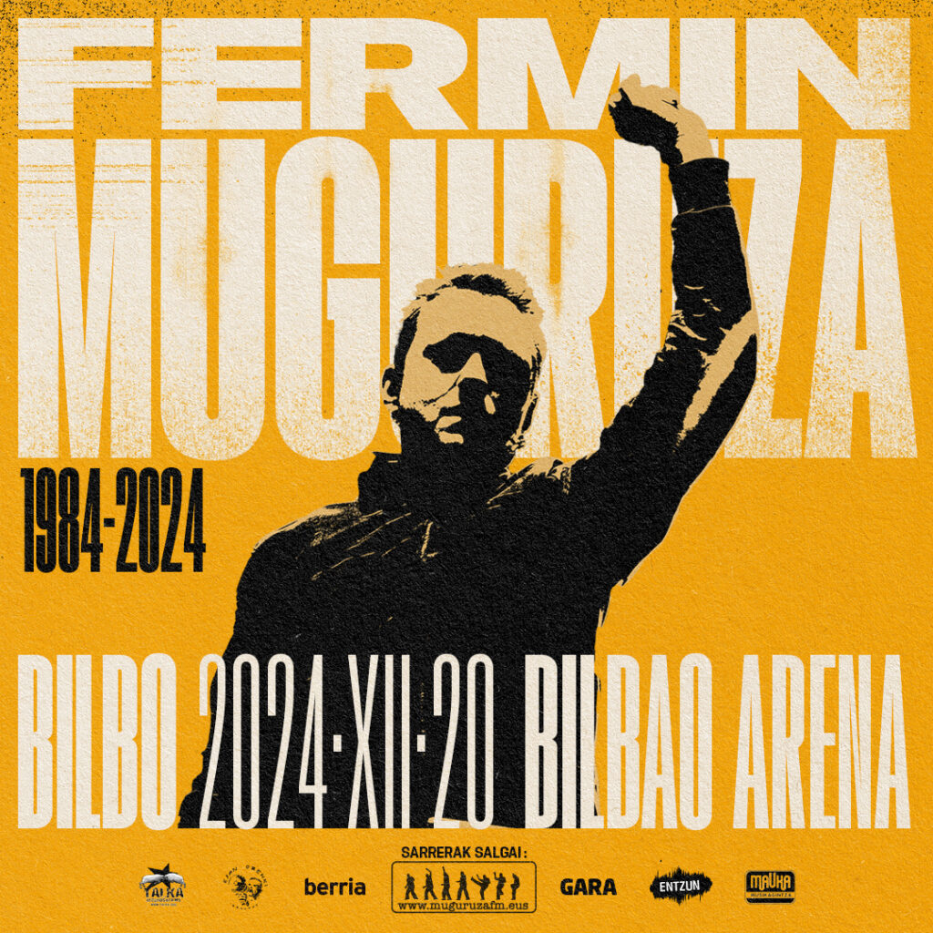 Concierto "Fermin Muguruza 1984-2024" Kontzertua - Bilbao Arena - 2024-12-20